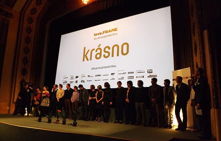 Slavnostní premiéra filmu Krásno