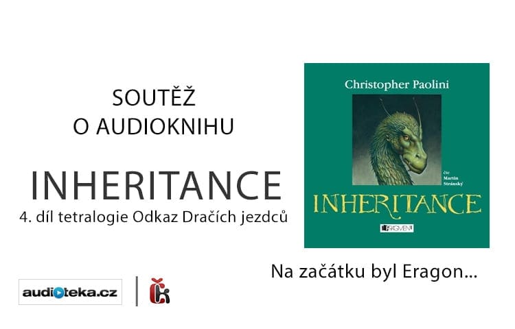 Soutěž o napínavou audioknihu Inheritance