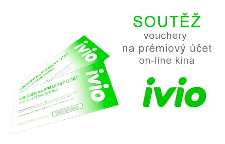 Soutěž o týdenní vouchery na prémiový účet on-line kina IVIO