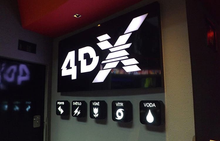 4DX sál na Novém Smíchově slaví první narozeniny