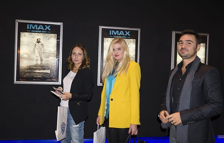 Premiéra sci-fi Interstellar v IMAXu se těšila hojnému zájmu