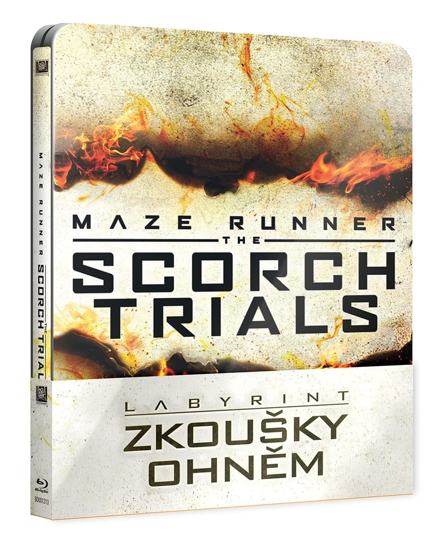 Labyrint Zkousky ohnem_BD SteelBook+kapsa_3D