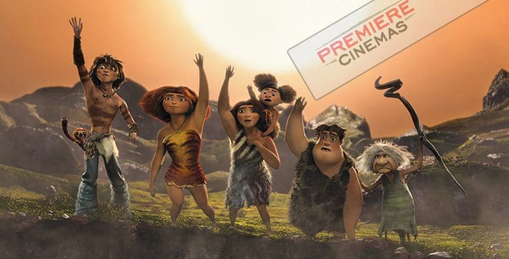 Pohádkové odpoledne v Premiere Cinemas s filmem Croodsovi