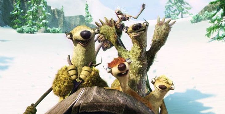 Půlnoční premiéra filmu Doba ledová 4: Země v pohybu 3D v Golden Apple Cinema