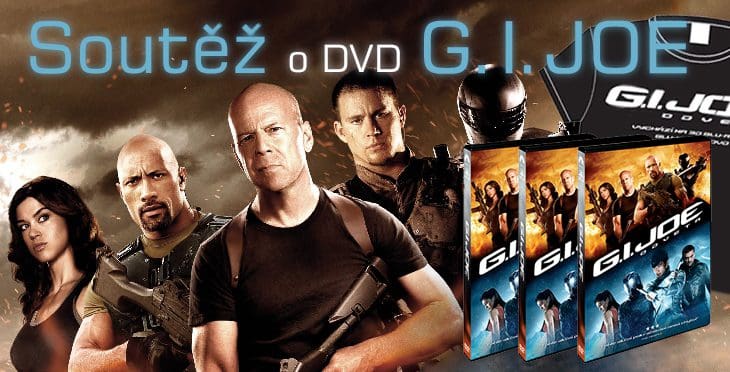 Soutěž o tři trička a tři DVD s filmem G.I. Joe: Odveta
