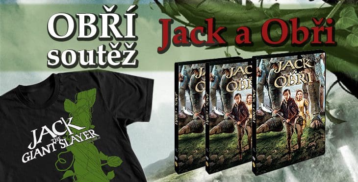 Soutěž o tři trička a tři DVD s filmem Jack a obři