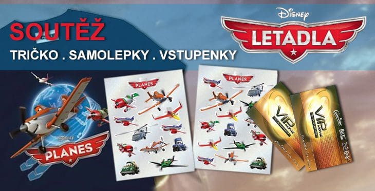 Nebeská soutěž s filmem Letadla