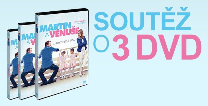 Soutěž o tři DVD s filmem Martin a Venuše