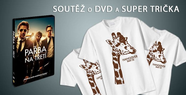Soutěž s bláznivým filmem Pařba na třetí
