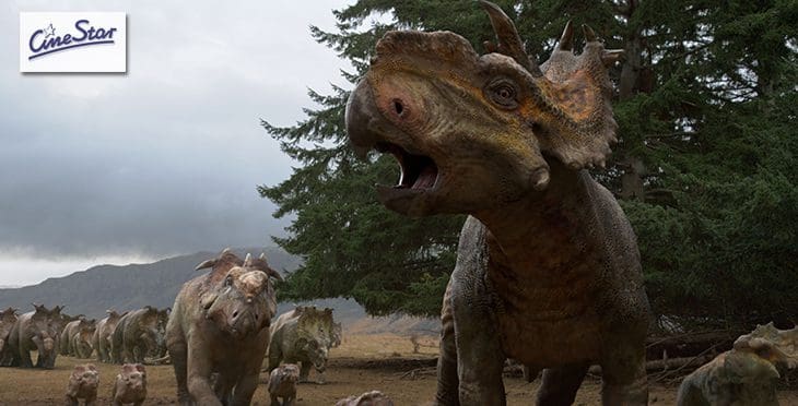 Dětská neděle s filmem Putování s dinosaury 3D v CineStar