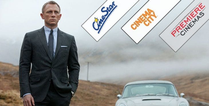 Půlnoční premiéra filmu Skyfall