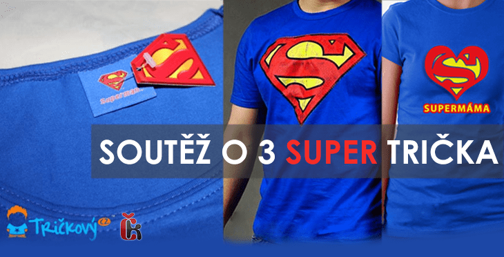 Soutěž o tři „supermanovská“ trička